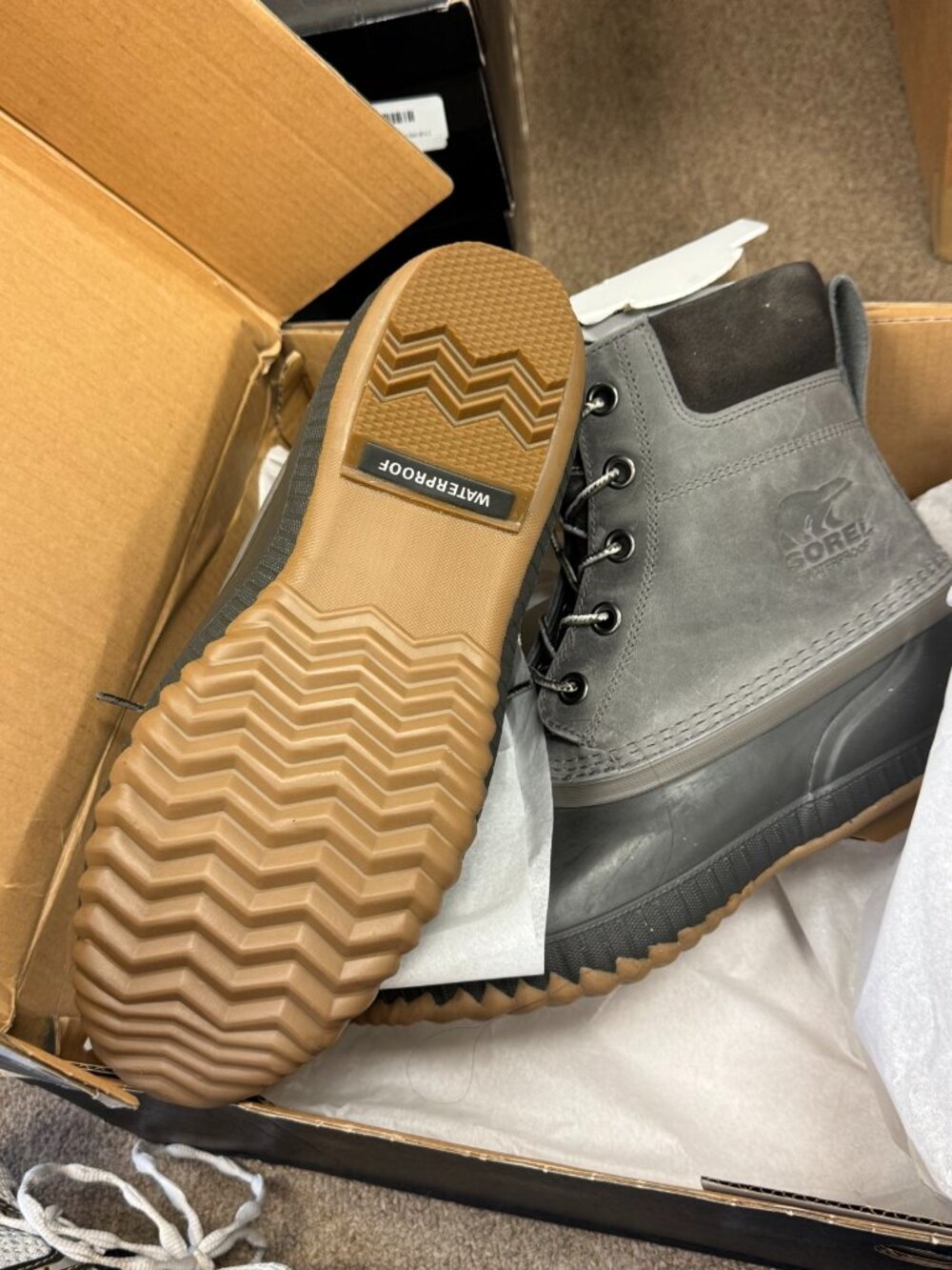 Sorel Men's Cheyanne II Waterproof Boots Size 10.5